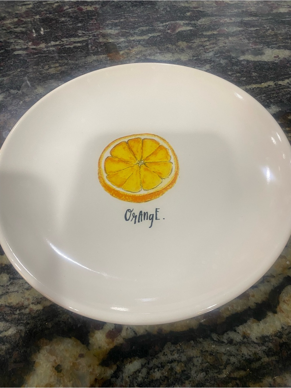 Rae Dunn Ceramic Plates - Picture 2 of 6